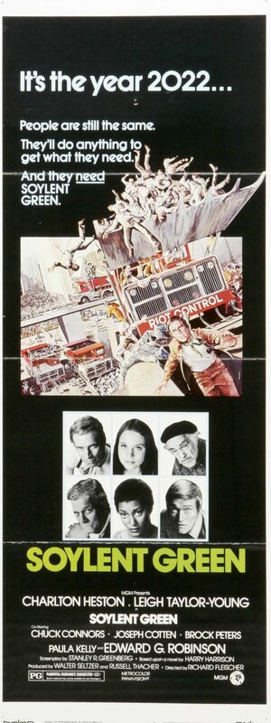 Постер: (Зеленый сойлент, 1973 - вся информация о фильме на FilmNavi.ru