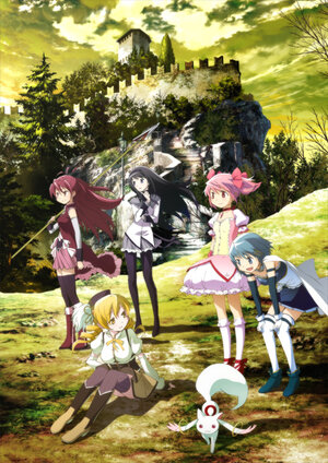 Постер: (Девочка-волшебница Мадока. Волшебный фильм 1: История начала, 2012 - вся информация о мультфильме на FilmNavi.ru