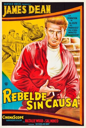 Постер: (Бунтарь без причины, 1955 - вся информация о фильме на FilmNavi.ru