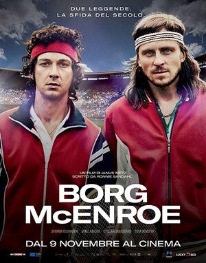 Постер: (Борг/Макинрой, 2017 - вся информация о фильме на FilmNavi.ru