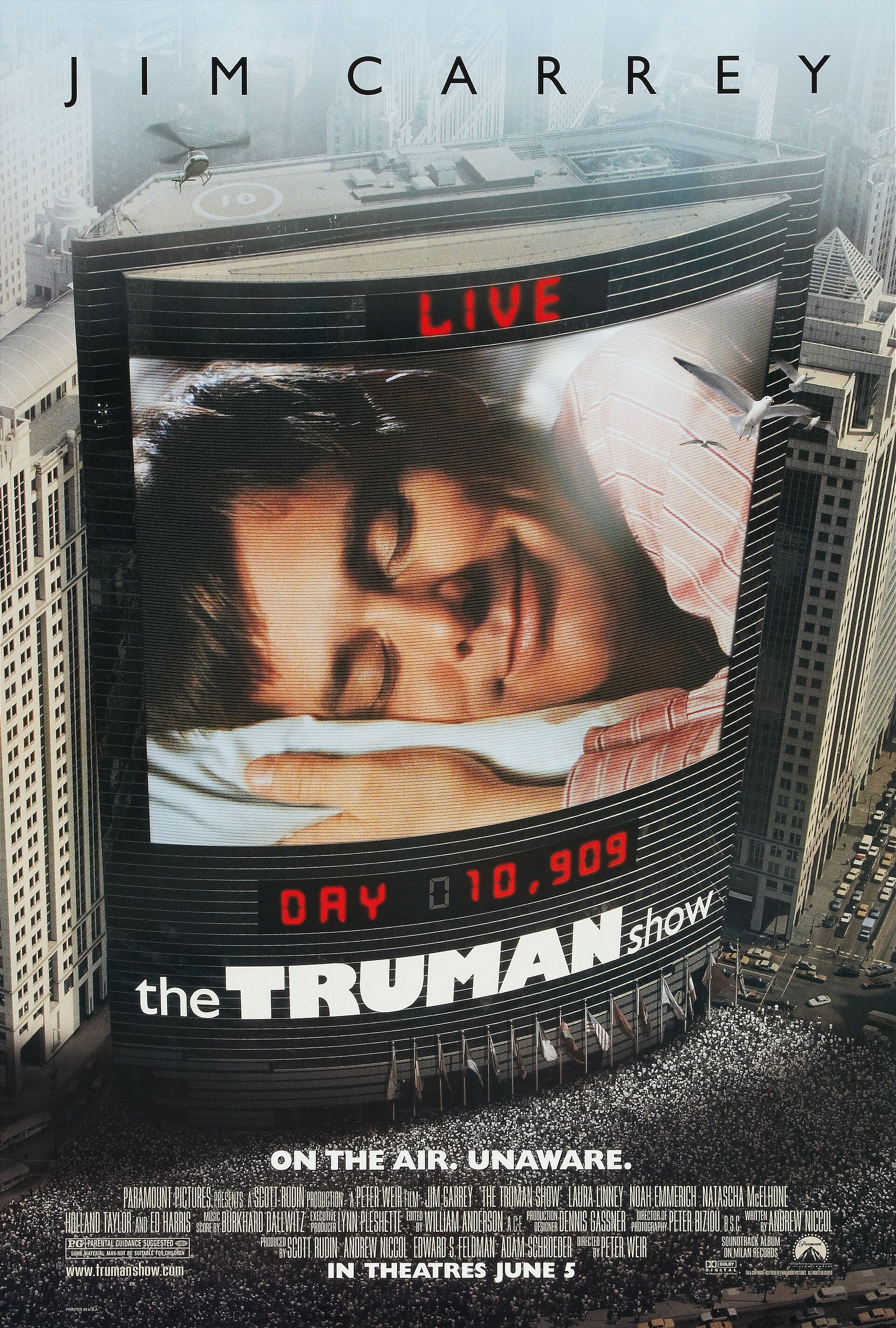 Постеры: Шоу Трумана / Постер фильма «Шоу Трумана» (1998) #2622991