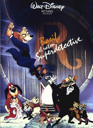 Постер: (Великий мышиный сыщик, 1986 - вся информация о мультфильме на FilmNavi.ru