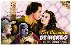 Постер: (Человек в железной маске, 1939 - вся информация о фильме на FilmNavi.ru
