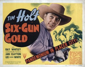 Постер: (Six-Gun Gold, 1941 - вся информация о фильме на FilmNavi.ru