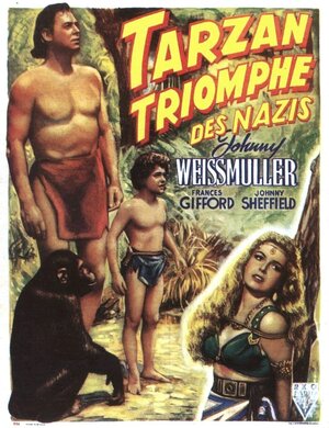 Постер: (Триумф Тарзана, 1943 - вся информация о фильме на FilmNavi.ru