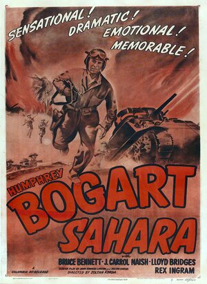 Постер: (Сахара, 1943 - вся информация о фильме на FilmNavi.ru