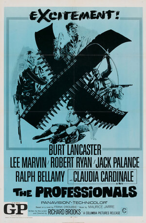 Постер: (Профессионалы, 1966 - вся информация о фильме на FilmNavi.ru