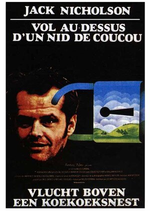 Постер: (Пролетая над гнездом кукушки, 1975 - вся информация о фильме на FilmNavi.ru