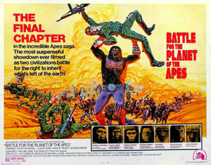 Постер: (Битва за планету обезьян, 1973 - вся информация о фильме на FilmNavi.ru