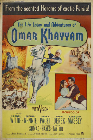 Постер: (Любовь в жизни Омара Хайамы, 1957 - вся информация о фильме на FilmNavi.ru