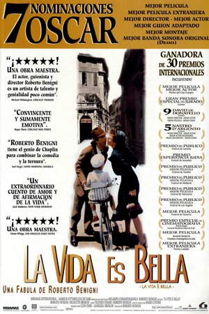 Постер: (Жизнь прекрасна, 1997 - вся информация о фильме на FilmNavi.ru