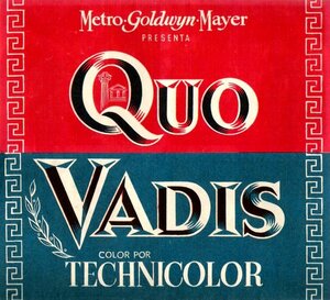 Постер: (Камо грядеши?, 1951 - вся информация о фильме на FilmNavi.ru