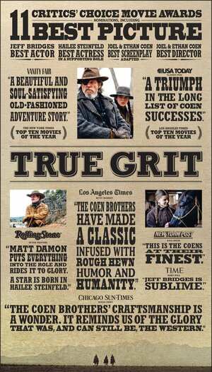 Постер: (Железная хватка, 2010 - вся информация о фильме на FilmNavi.ru