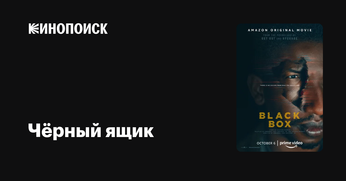 Чёрный ящик (2020) — Кинопоиск