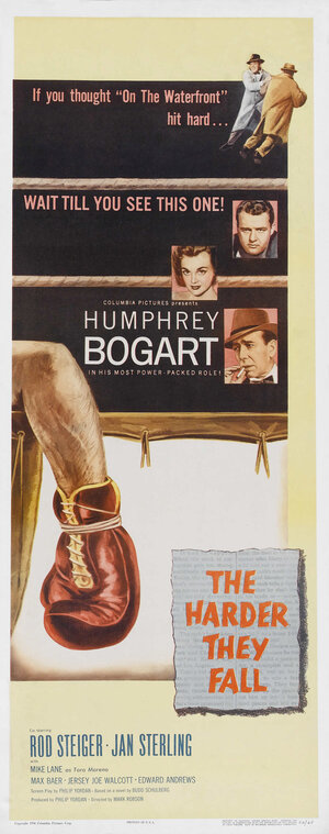 Постер: (Тем тяжелее падение, 1956 - вся информация о фильме на FilmNavi.ru