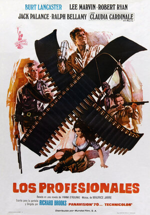 Постер: (Профессионалы, 1966 - вся информация о фильме на FilmNavi.ru