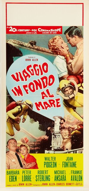 Постер: (Путешествие на дно моря, 1961 - вся информация о фильме на FilmNavi.ru