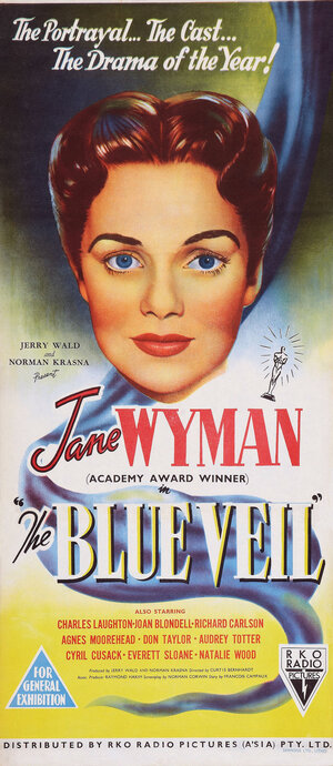 Постер: (Голубая вуаль, 1951 - вся информация о фильме на FilmNavi.ru