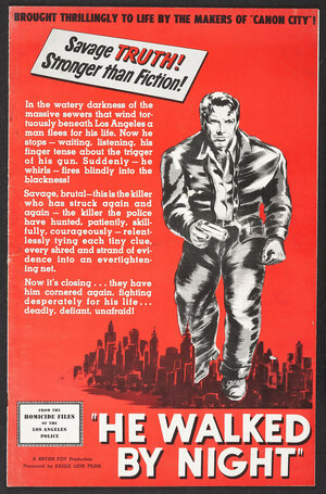 Постер: (Он бродил по ночам, 1948 - вся информация о фильме на FilmNavi.ru