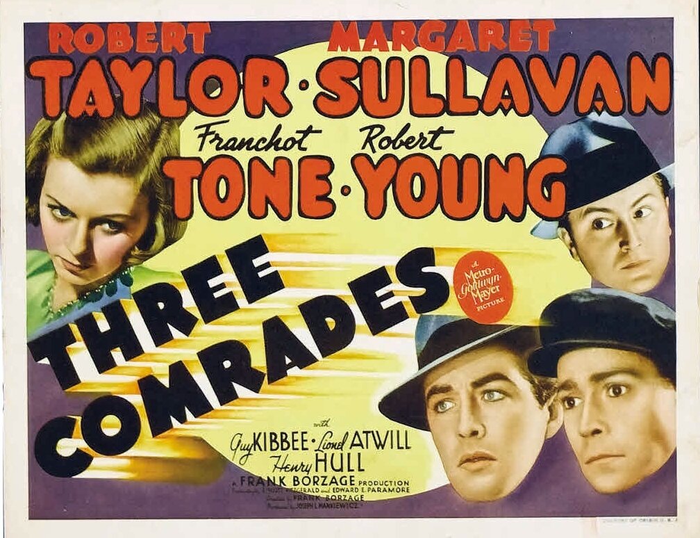 Постеры: Три товарища / Постер фильма «Три товарища» (1938) #1293375