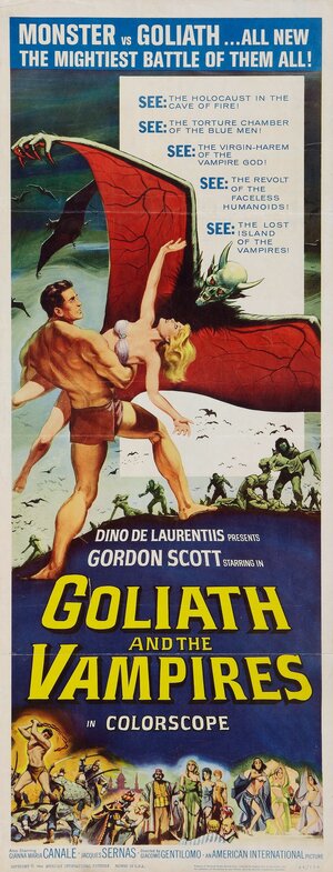 Постер: (Мацист против вампиров, 1961 - вся информация о фильме на FilmNavi.ru