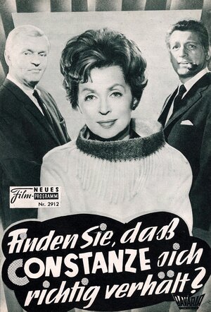 Постер: (Вы находите, что Констанция ведёт себя правильно?, 1962 - вся информация о фильме на FilmNavi.ru