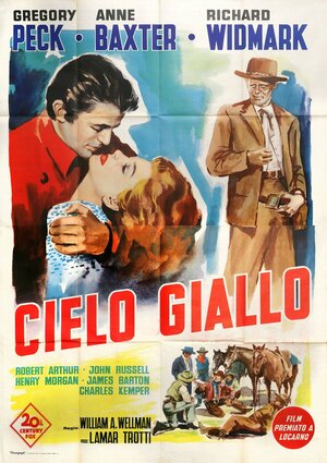 Постер: (Желтое небо, 1948 - вся информация о фильме на FilmNavi.ru