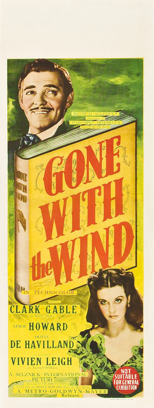 Постер: (Унесённые ветром, 1939 - вся информация о фильме на FilmNavi.ru