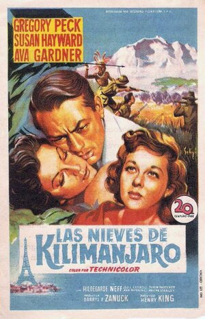 Постер: (Снега Килиманджаро, 1952 - вся информация о фильме на FilmNavi.ru