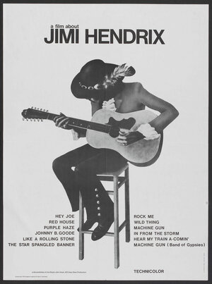 Постер: (Джими Хендрикс, 1973 - вся информация о фильме на FilmNavi.ru