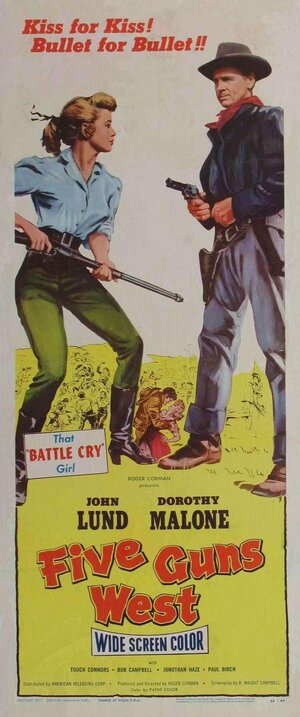 Постер: (Пять ружей Запада, 1955 - вся информация о фильме на FilmNavi.ru