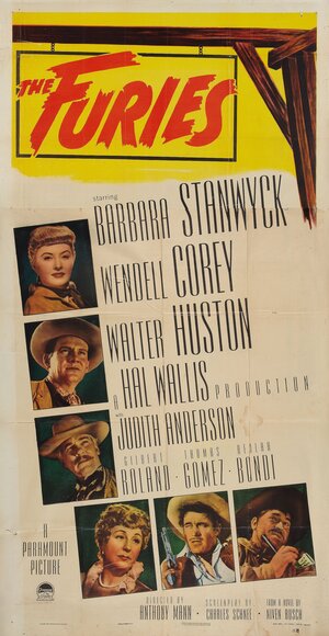 Постер: (Фурии, 1950 - вся информация о фильме на FilmNavi.ru