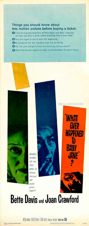 Постер: (Что случилось с Бэби Джейн?, 1962 - вся информация о фильме на FilmNavi.ru