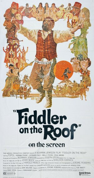 Постер: (Скрипач на крыше, 1971 - вся информация о фильме на FilmNavi.ru