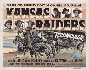 Постер: (Канзасские рейдеры, 1950 - вся информация о фильме на FilmNavi.ru