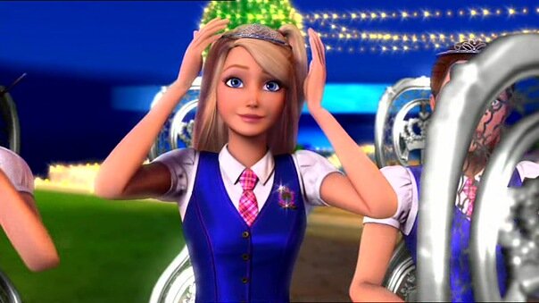 Фото Барби Академия принцесс / Скриншот мультфильма