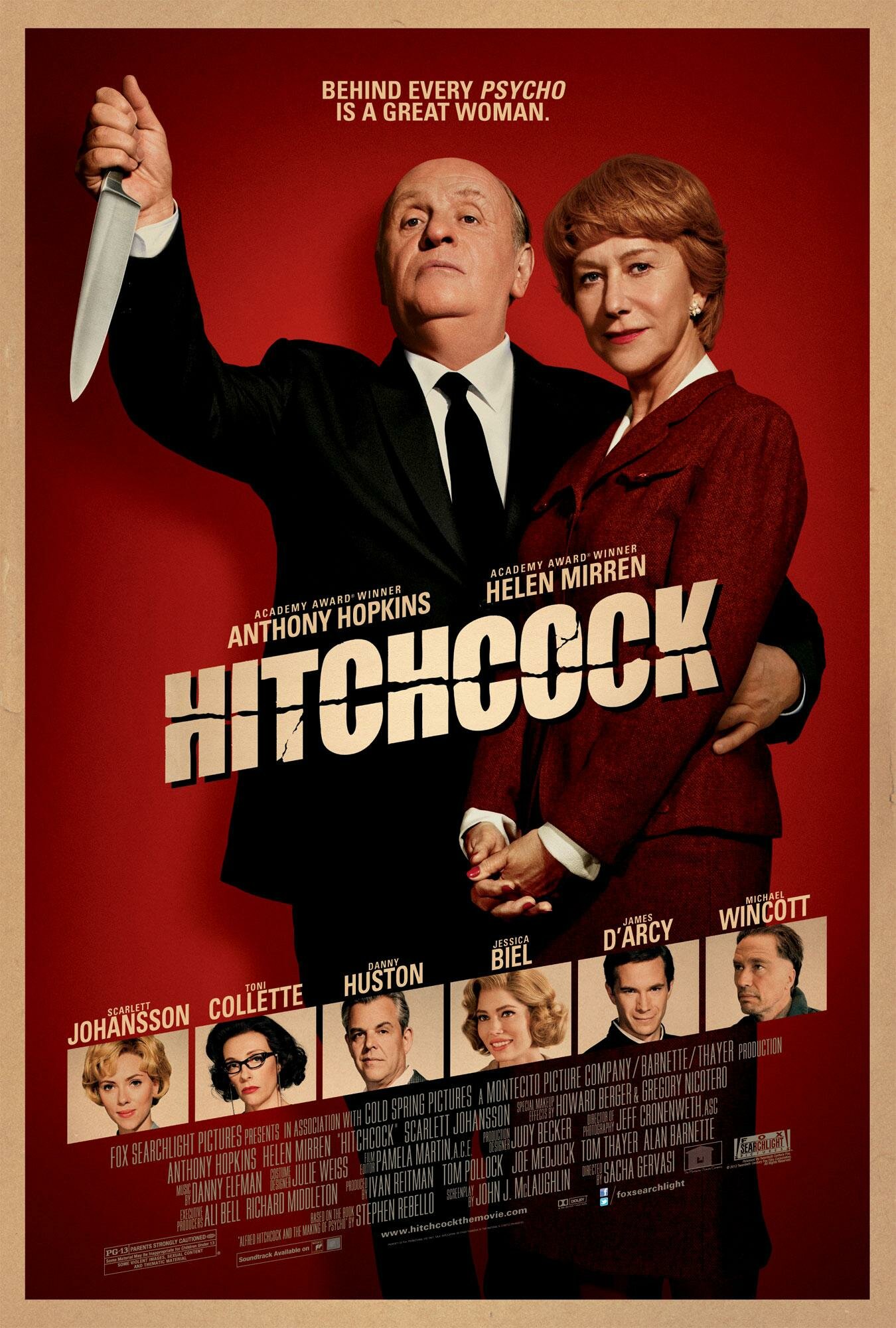 Постеры: Хичкок / Постер фильма «Хичкок» (2012) #1994914