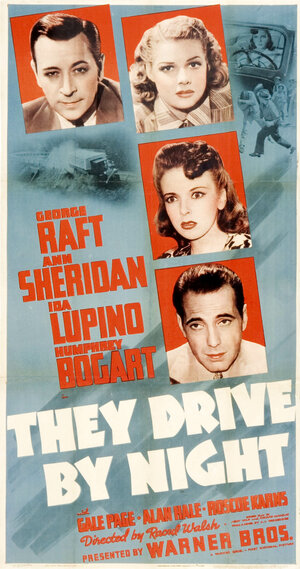 Постер: (Они ехали ночью, 1940 - вся информация о фильме на FilmNavi.ru