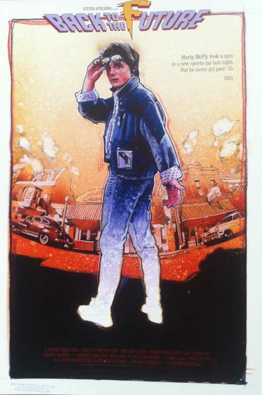 Постеры: Назад в будущее / Постер фильма «Назад в будущее» (1985) #2629151