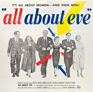 Постер: (Всё о Еве, 1950 - вся информация о фильме на FilmNavi.ru