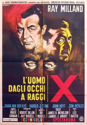 Постер: (Человек с рентгеновскими глазами, 1963 - вся информация о фильме на FilmNavi.ru
