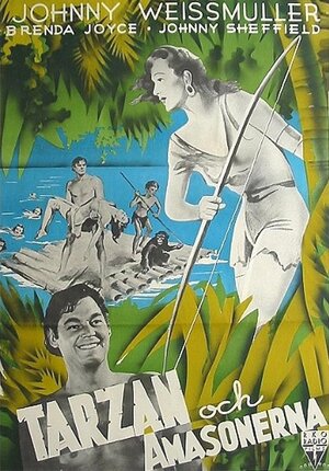 Постер: (Тарзан и амазонки, 1945 - вся информация о фильме на FilmNavi.ru