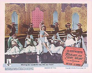 Постер: (Сегодня вечером и каждый вечер, 1945 - вся информация о фильме на FilmNavi.ru