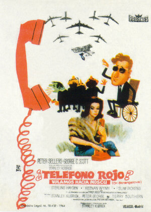 Постер: (Доктор Стрейнджлав, или Как я научился не волноваться и полюбил атомную бомбу, 1963 - вся информация о фильме на FilmNavi.ru