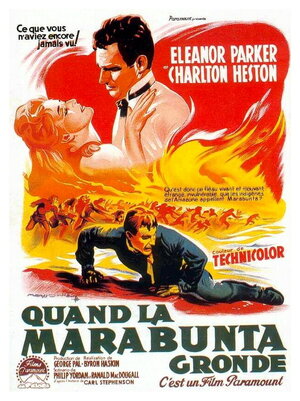 Постер: (Обнаженные джунгли, 1954 - вся информация о фильме на FilmNavi.ru