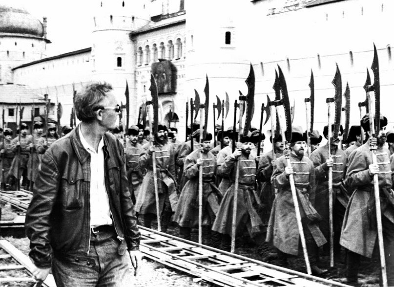 Гайдай кадры из фильма Фото: Иван Васильевич меняет профессию / Кадр со съемок фильма "Иван Васильевич 