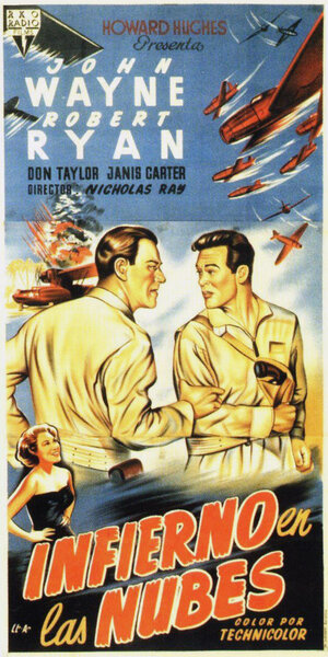 Постер: (Горящий полет, 1951 - вся информация о фильме на FilmNavi.ru