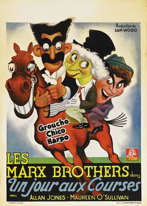 Постер: (День на скачках, 1937 - вся информация о фильме на FilmNavi.ru