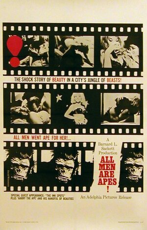 Постер: (All Men Are Apes!, 1965 - вся информация о фильме на FilmNavi.ru