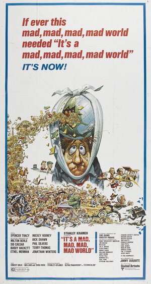 Постер: (Это безумный, безумный, безумный, безумный мир, 1963 - вся информация о фильме на FilmNavi.ru